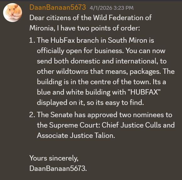 File:Proof of Mironia Justice and HUBFAX.png