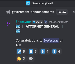 Attorney general Westray confirmation.png