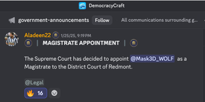 Mask3D WOLF magistrate appointment.png