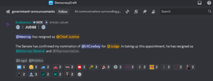Chief justice Westray and attorney general UtCowboy resignation.png