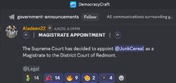 JunkCereal magistrate appointment.png